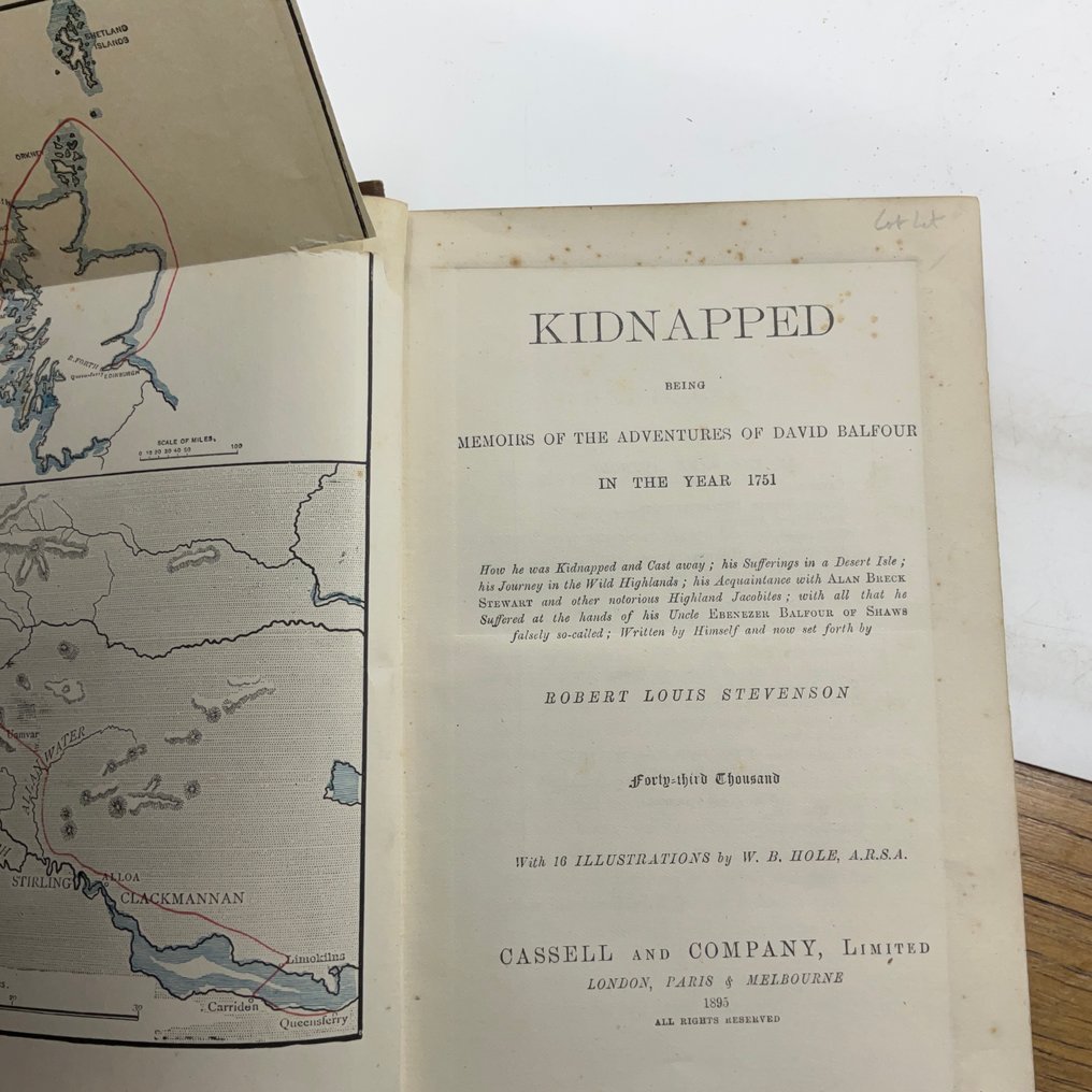 R.L. Stevenson - Kidnapped, being memoirs of the adventures of David Balfour int he year 1751 - 1895 #1.0