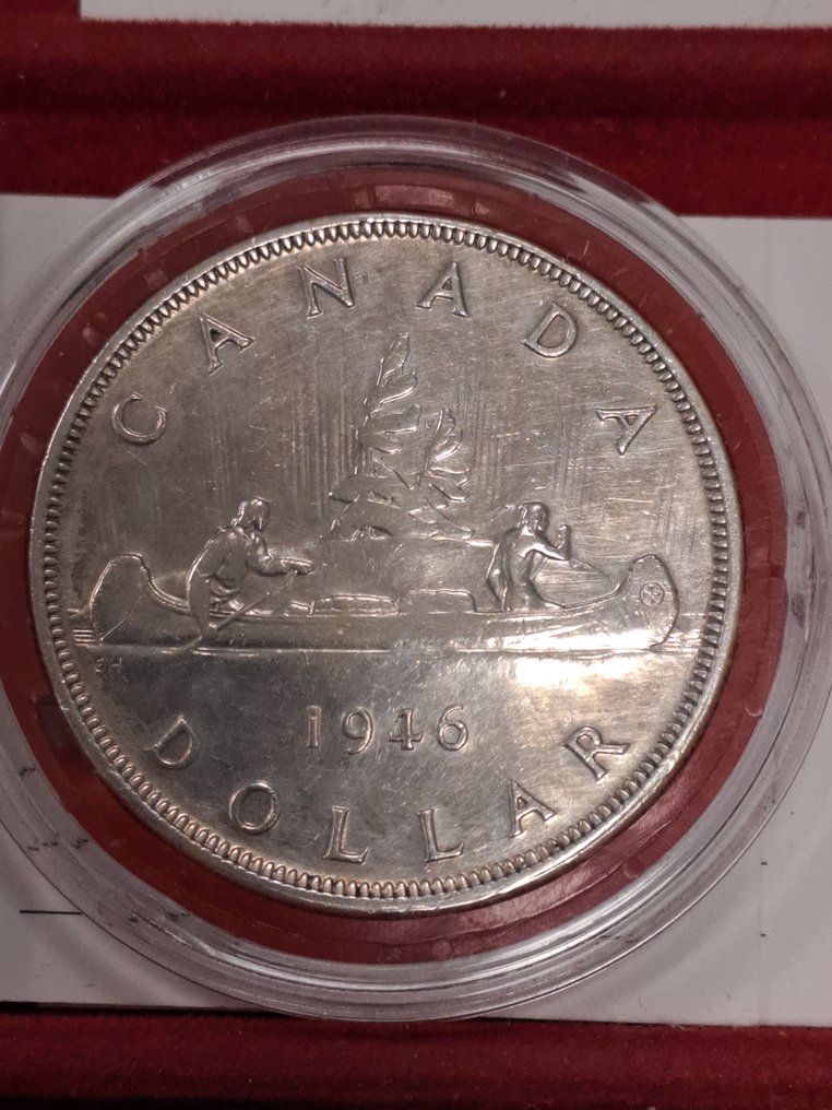 Καναδάς. George VI. Dollar 1946  (χωρίς τιμή ασφαλείας) #1.0