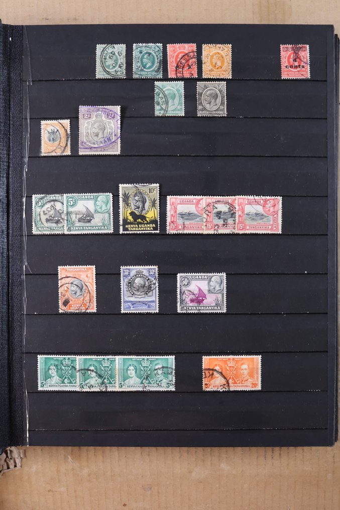 World 1900/1998 - Lot in 3 stockbooks, 1 Lindner foldless presentation album, 1 blank album + loose insert sheets. #1.0