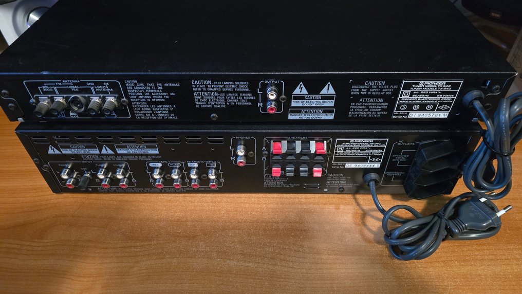 Pioneer - TX-940 / SA-740 Ensemble hi-fi - Différents modèles #3.2