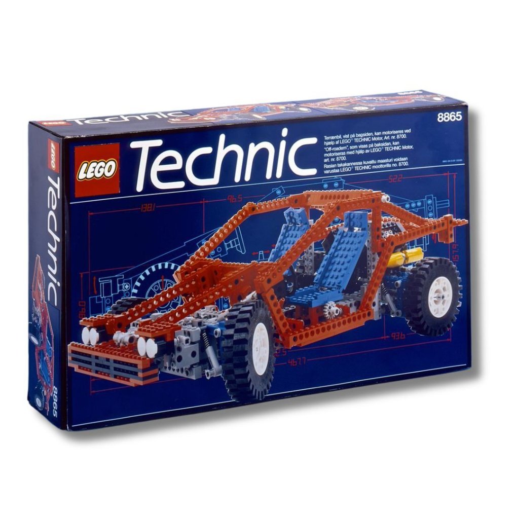 LEGO Set - 8865 - Technic - LEGO Technic set 8865 Test Car #2.1