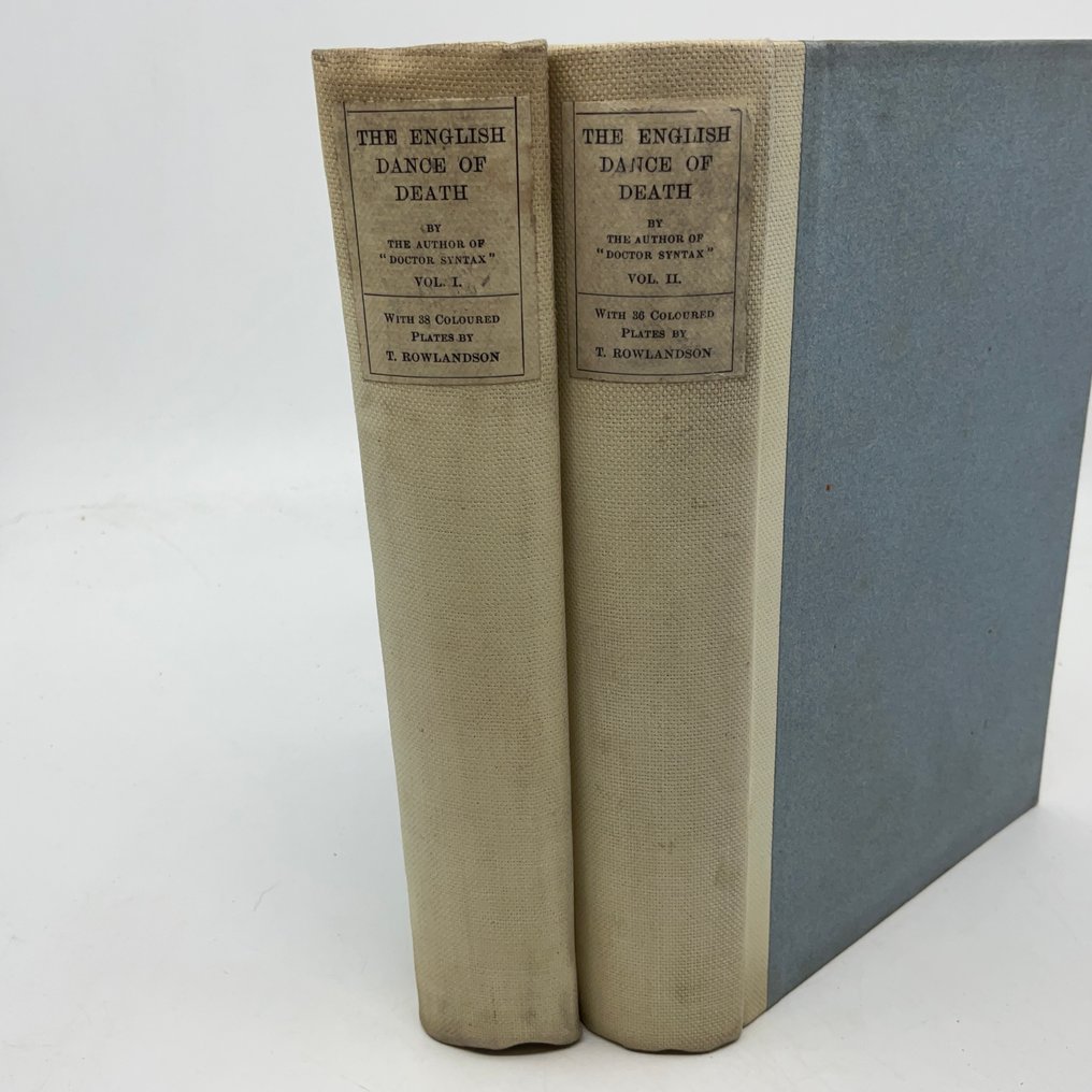 William Combe / Thomas Rowlandson (ill) - The English Dance of Death (limited edition of 50 copies) - 1903 #1.0