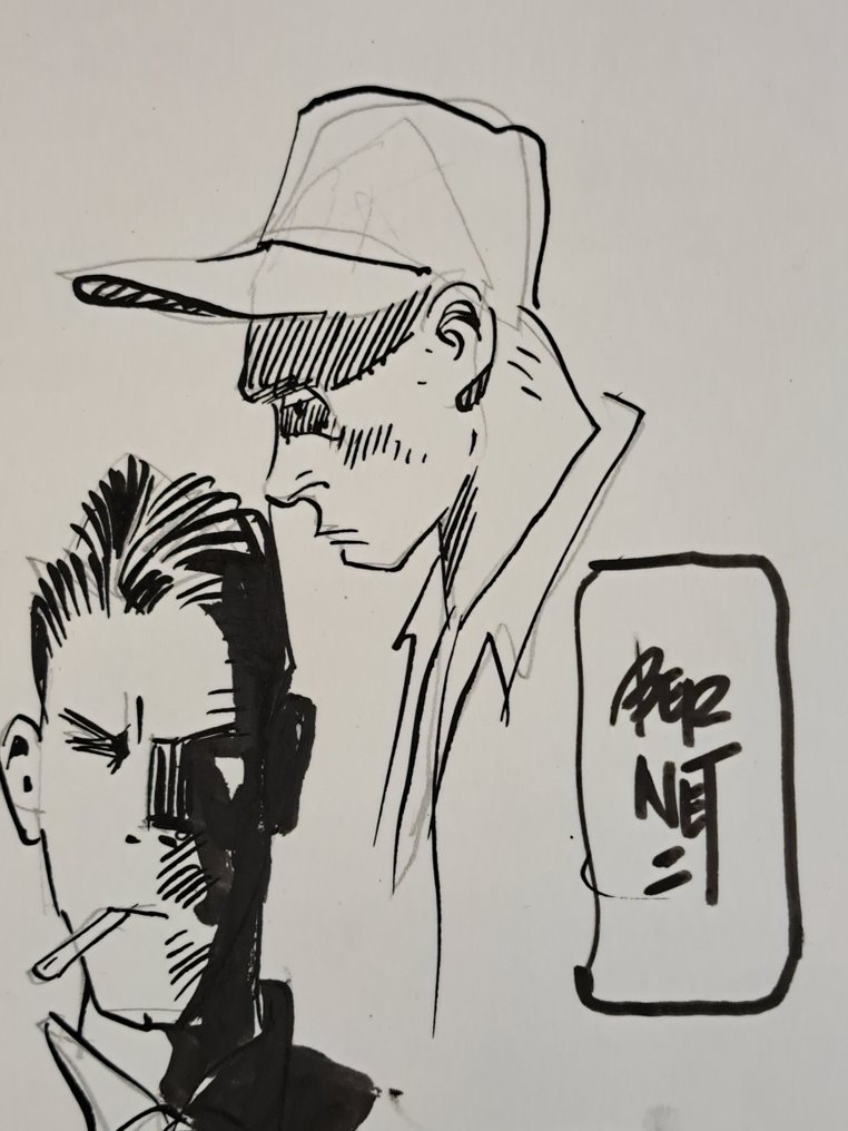 Bernet, Jordi - 1 Original drawing - Torpedo, Dark lady ed altri #2.1