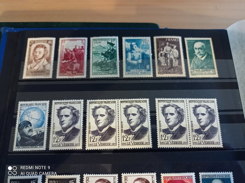 França e Mônaco 1900/2002 - Enorme coleção de centenas de selos da França e de Mônaco #2.1