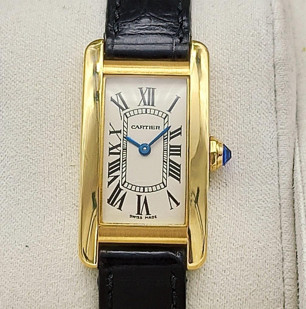 Cartier - Tank Américaine Yellow Gold - W2601556 - Dame - 2000-2010  #4.3