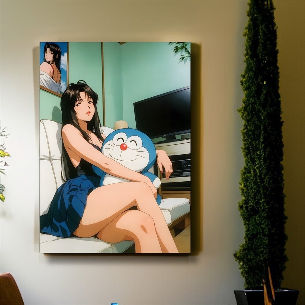 Makayhos - [Canvas] Shizuka x Doraemon – 90s Room Glow #1.0