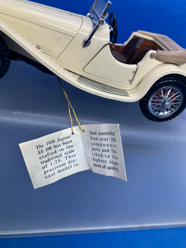 Franklin Mint 1:24 - 模型汽车 - Jaguar SS 100 1938 #1.0
