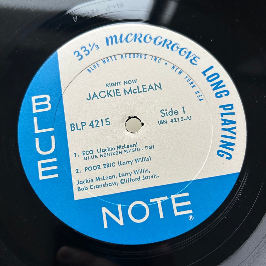 Jackie McLean - Right Now! (1st mono pressing!) - Μονός δίσκος βινυλίου - 1966 #2.1