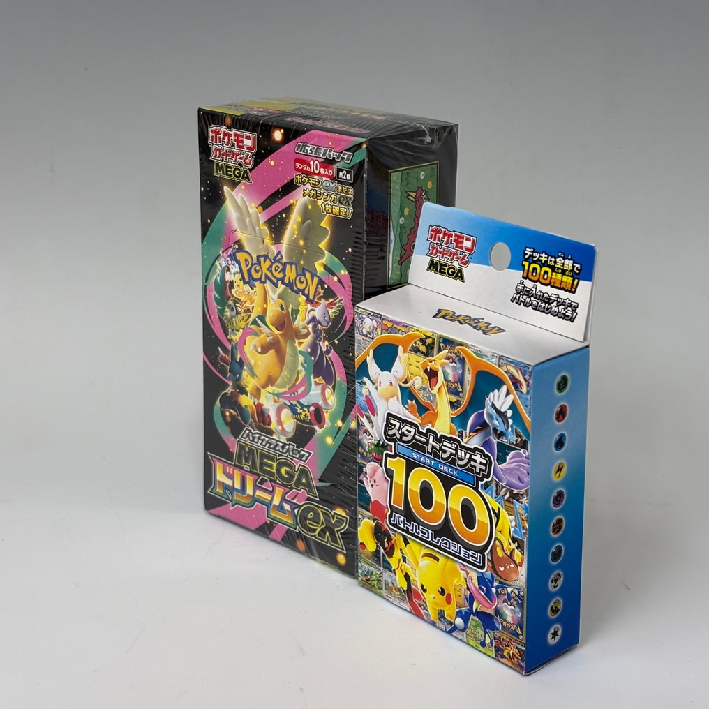 Pokémon - 2 Booster box - MEGA Dream ex M2a High Class | 100 Battle Collection Start Deck - EX #1.0