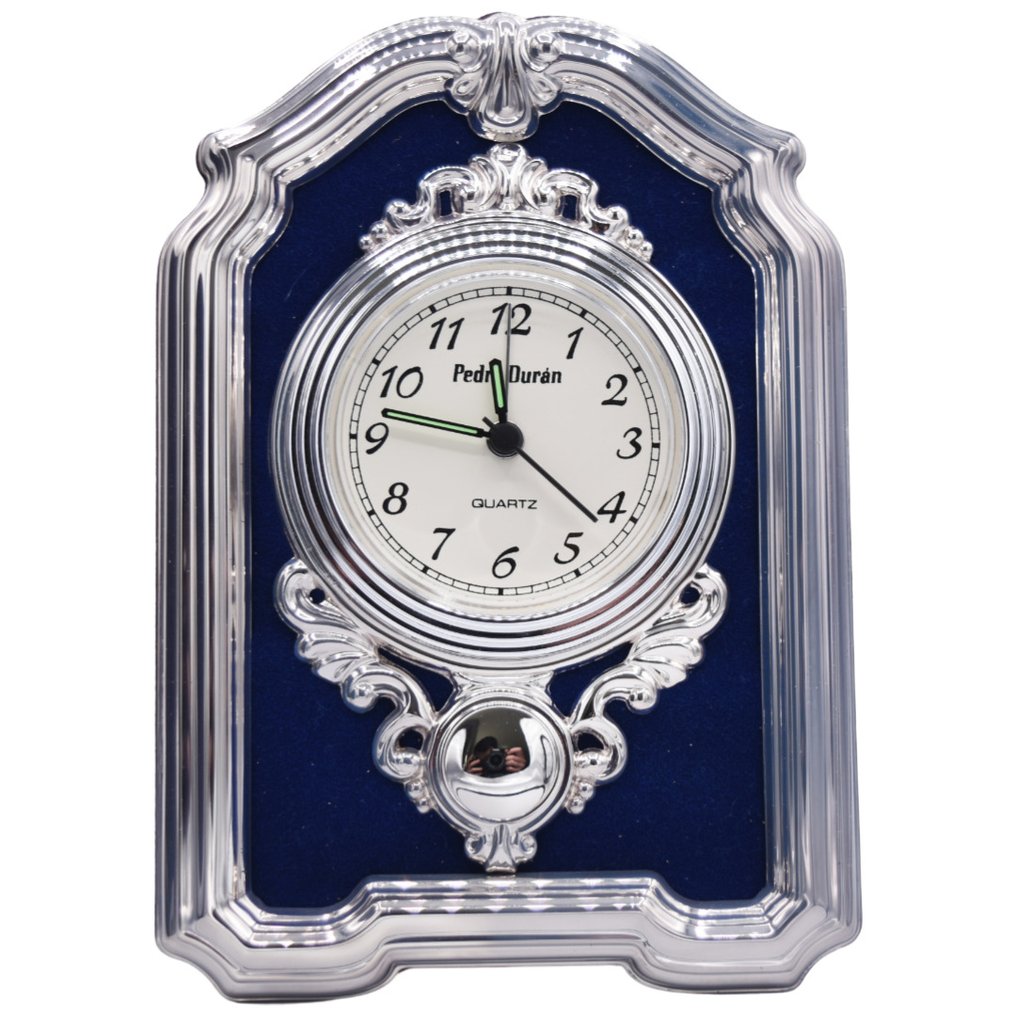 Tisch/Schreibtischuhren - Pedro Durán -   Silber - 1990-2000 #1.0