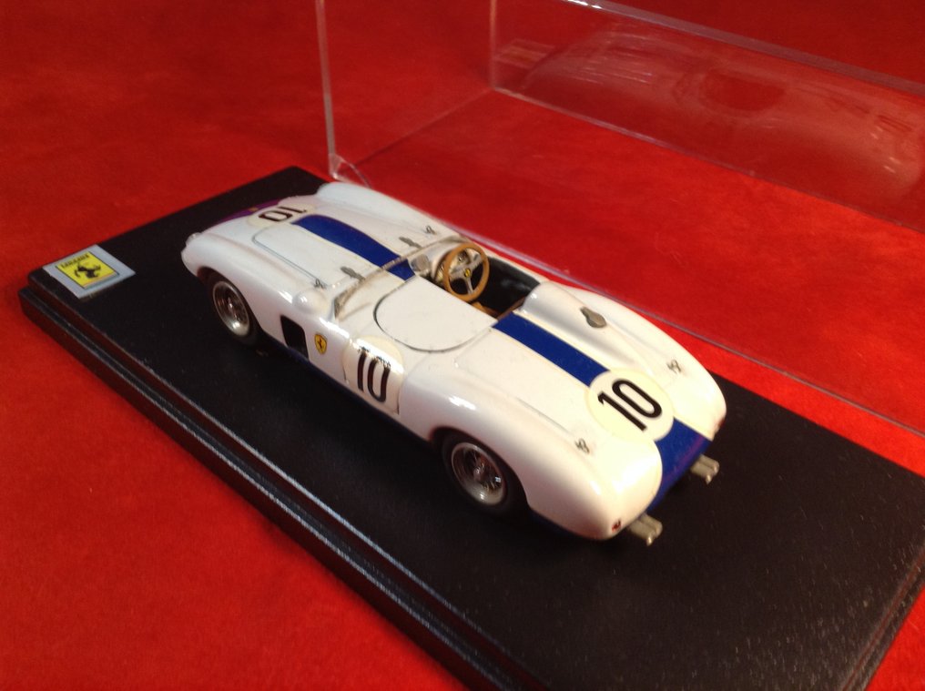 B.B.R. Modelcars -- made in Italy 1:43 - 模型運動車 - Leader Models ref. #LK08 Ferrari 290MM Sport N.A.R.T. 1956 #10 Phil Hill - 多年前專業建造的 - 品質好 - 如今很難找到 #2.1