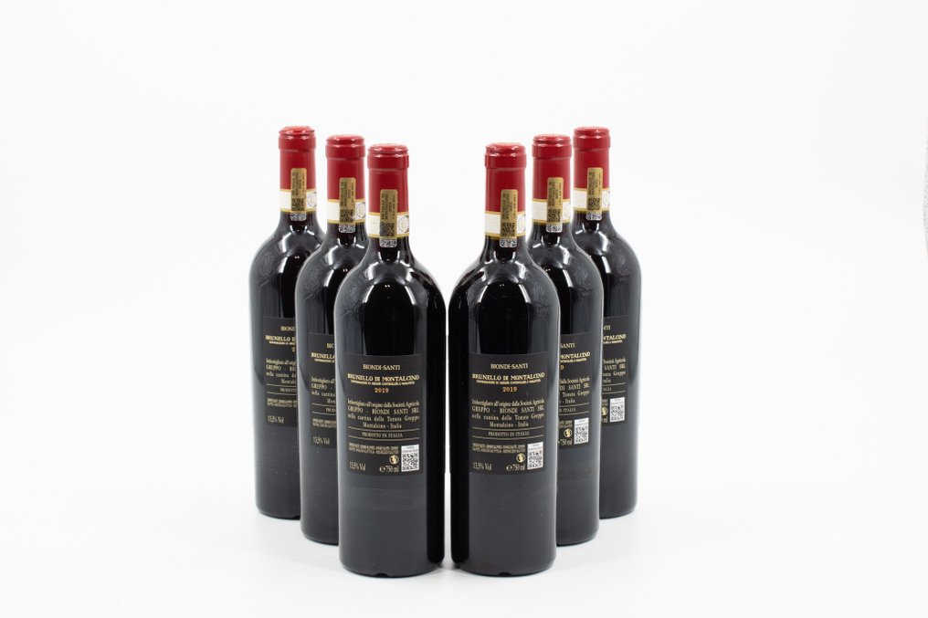 2019 Biondi Santi, Brunello Tenuta Greppo - Brunello di Montalcino DOCG - 6 Flaschen (0,75 l) #1.0
