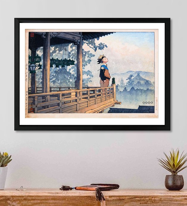 Kodo88 Giclée - Wooden Dreams of Naruto 木造の夢 – Limited Edition (5/10) – Hand Signed #2.1