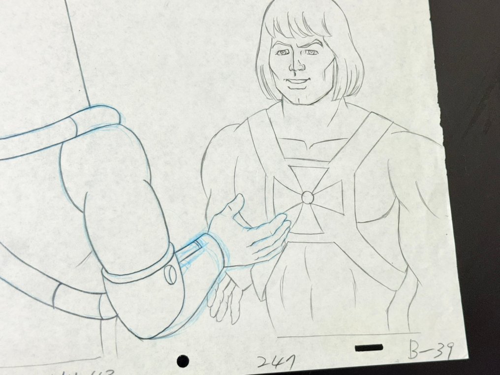 Filmation - Oryginalny rysunek animacji. - He-Man and the Masters of the Universe (1983) #4.3