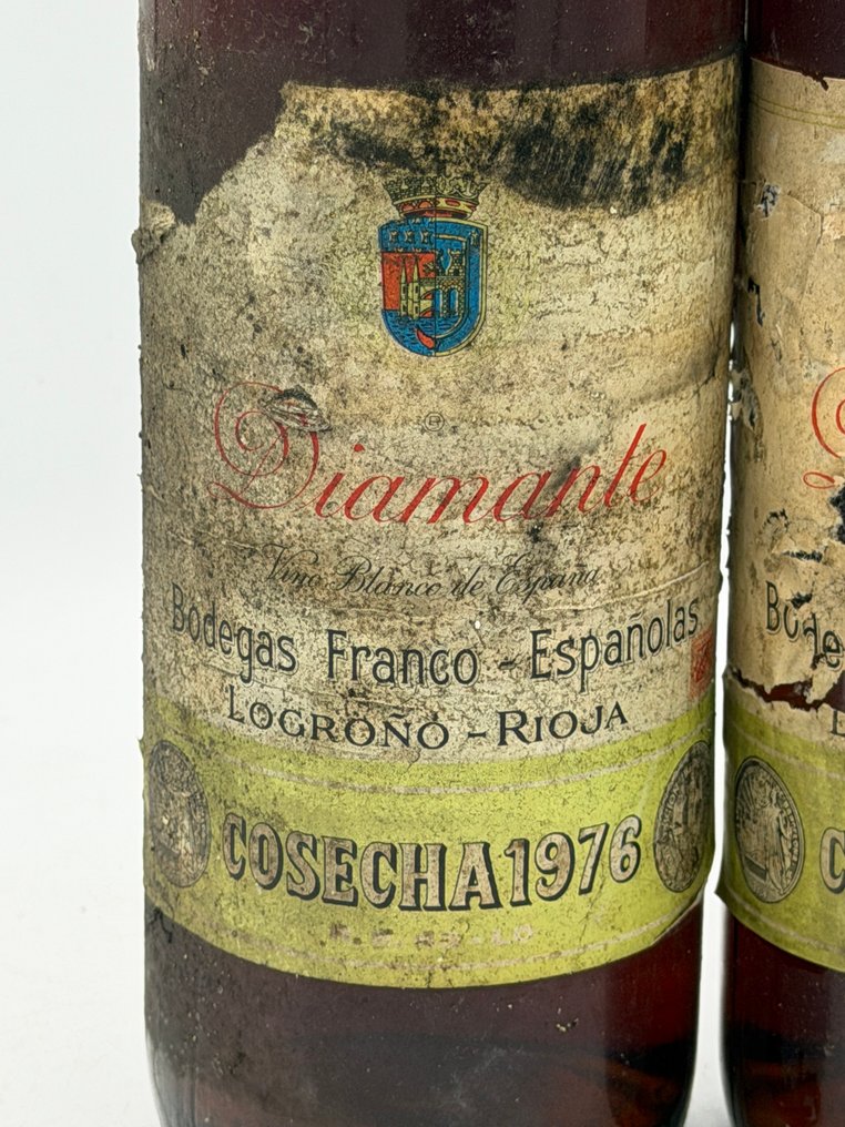1976 Bodegas Franco-Españolas, Diamante - Rioja Blanco - 2 Pullot (0.7 L) #1.0