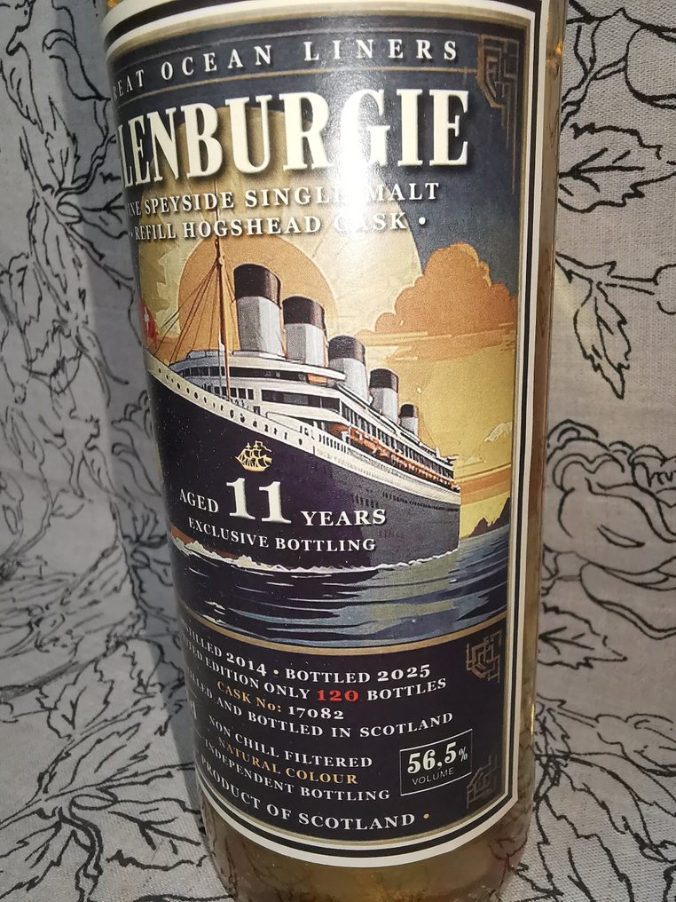 Glenburgie 2014 11 years old Great Ocean Liners - Refill Hogshead no. 17082 - Whisky & Music Festival Zurich 2025 - Jack Wiebers  - b. 2025  - 70 cl #2.1