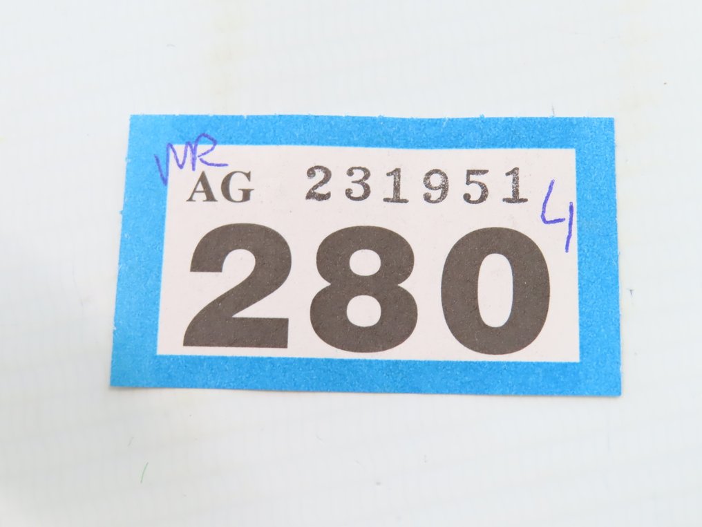 Märklin Z - 8600 - Vagón de tren de mercancías a escala (6) - 6 unidades de furgonetas refrigeradas de 2 compartimentos 'Interfrigo' - DB #3.2