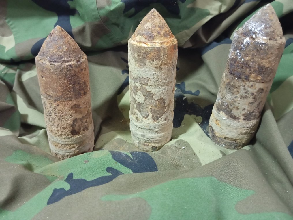 Amerikai hadsereg Gustav vonal - 3 db 57 mm-es perforáló ellenpáncéltörő aknavető. - Katonai felszerelés #2.1