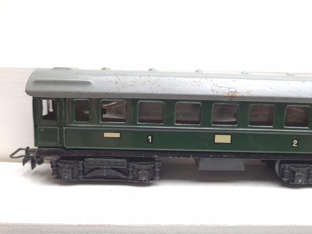 Märklin H0 - 341/342/344/344J - Wagon de passagers pour trains miniatures (6) - 6 voitures classiques - DB #1.0