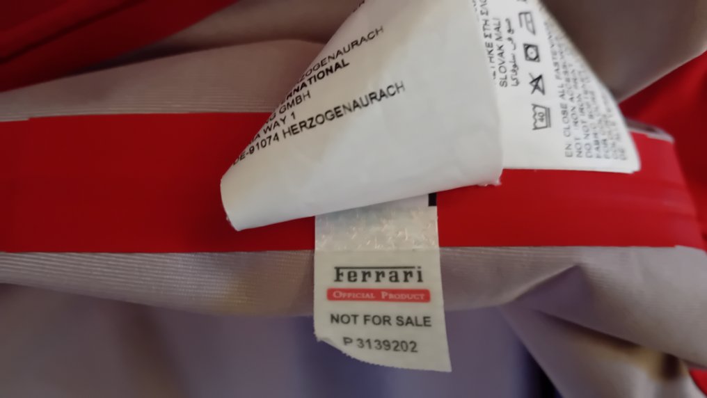 Ferrari - Giacca Driving Experience - not for sale - csapatruházat  #4.3