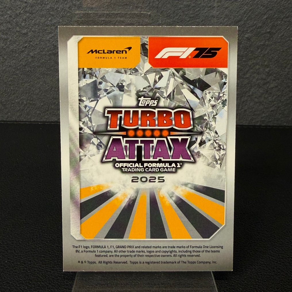 Mclaren - Topps 325 Podium Power Signed - Lando Norris - 2025 - Trading Card  #4.3