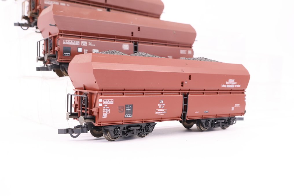 Roco H0 - Modellvonat teherfuvarozás (4) - Négy önoldó - DB #1.0