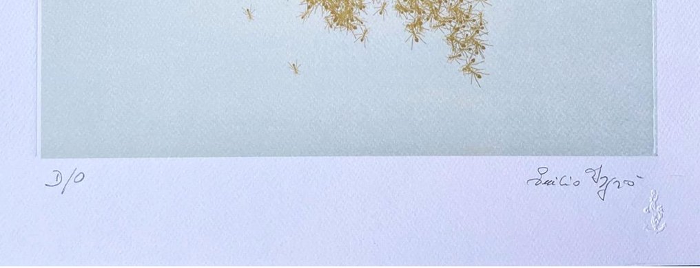 Emilio Isgrò - Incisione, Divotamente - 50 cm - Carta - 2014 #4.3