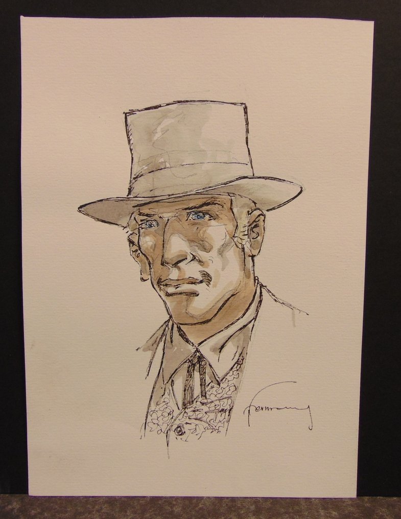 Hermann - 1 Watercolour - Duke - Hoofdpersoon Duke - 2019 #1.0