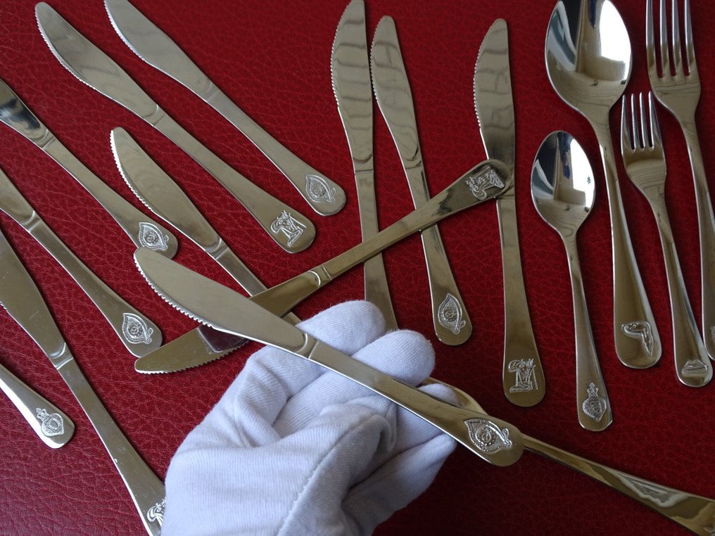 Salvador Dalí - Σετ μαχαιροπήρουνων - Χάλυβας - Σετ 17 τεμαχίων μαχαιροπήρουνα #1.0