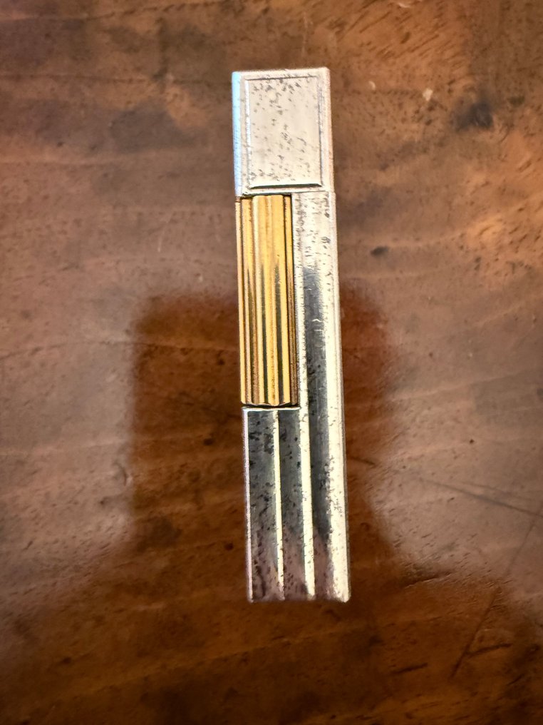 S.T. Dupont - Aansteker - Verzilverd, Verguld #4.3