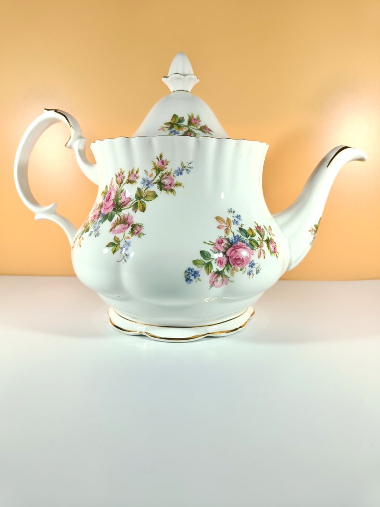 Royal Albert - Tea service - Bone - Moss Rose (c.1956) #1.0