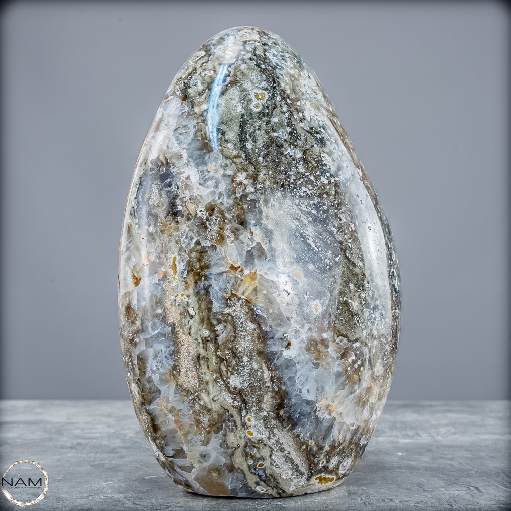 Naturlig Ocean-Jaspis Friform- 1968.38 g #3.2