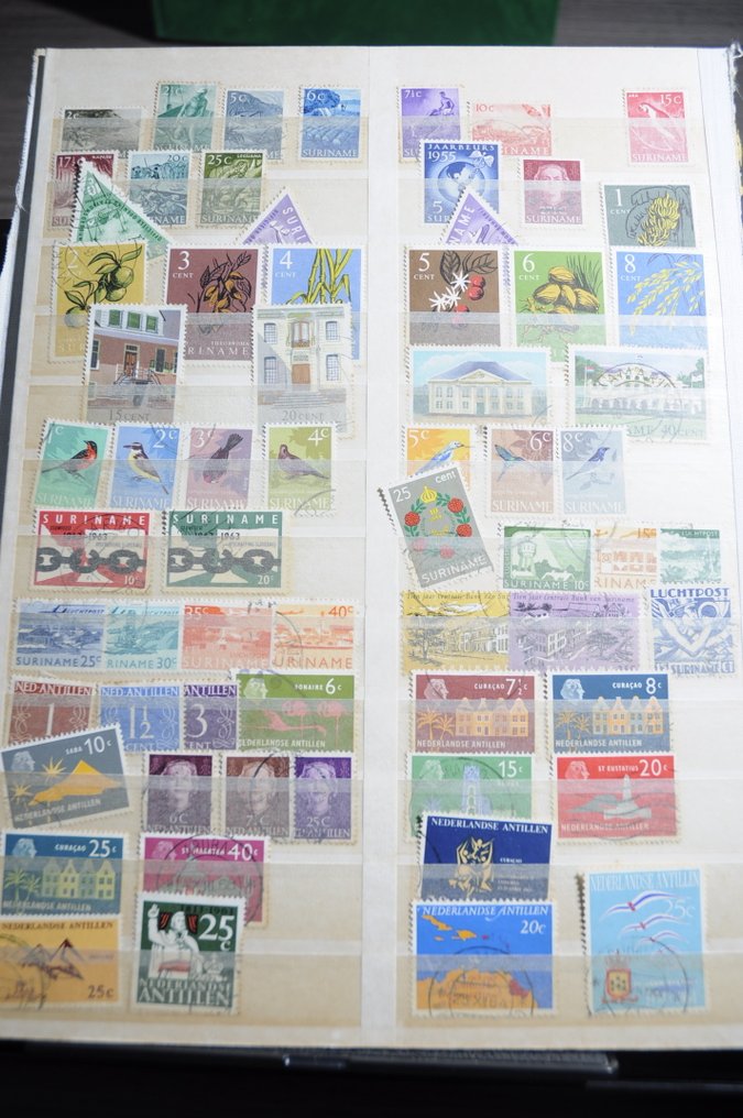 Dutch overseas territories  - Collection in diverse albums and stock books #2.1
