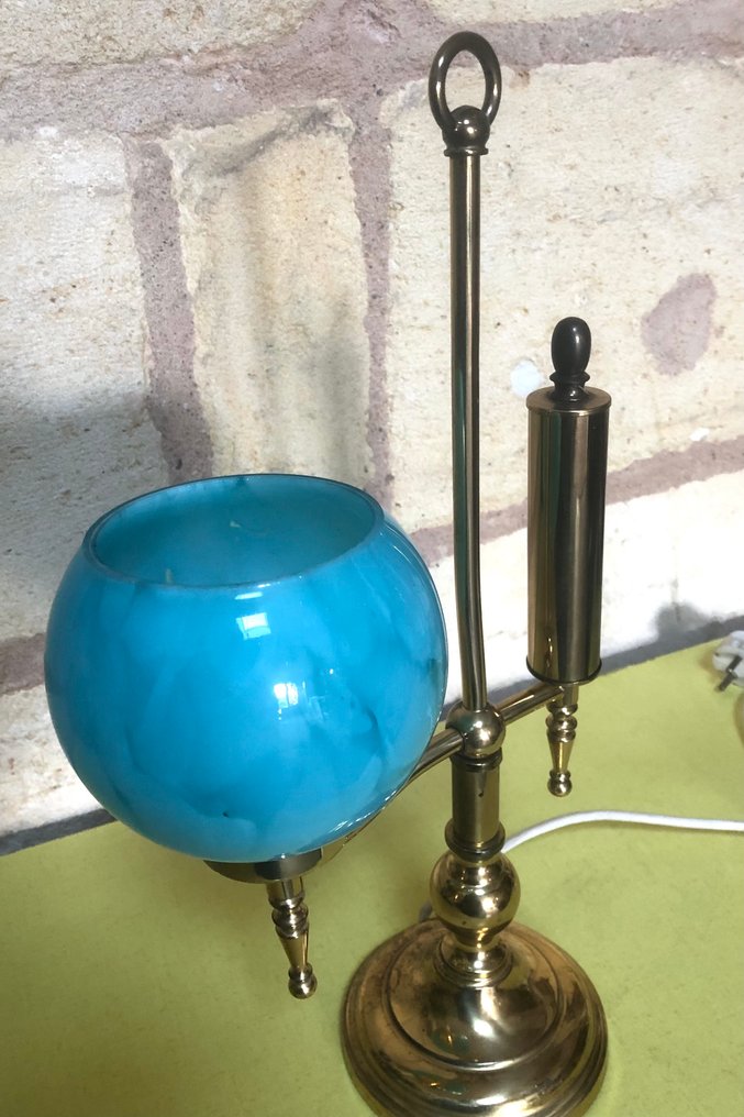 Lampe - Messing - Alte Messinglampe #4.3