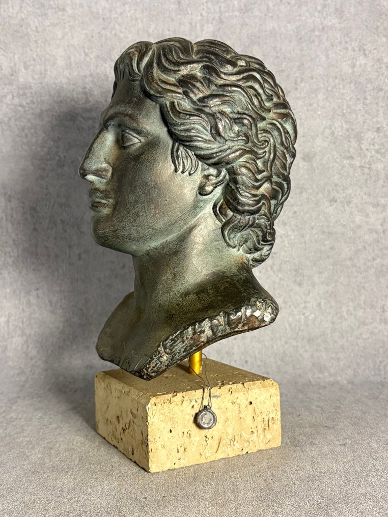 Statue, Grieke God Buste - 30 cm - Plaster #4.3