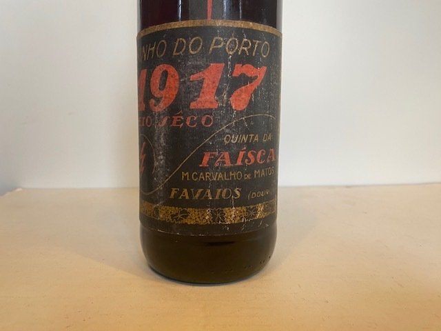 1917 M. Carvalho de Matos, Quinta da Faisca Port -  Douro  - 1 Pullo (0.75L) #1.0