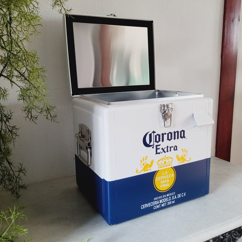 Corona Beer S.A. - Reklámtábla - hűtőbox - Metaal & Aluminium #1.0