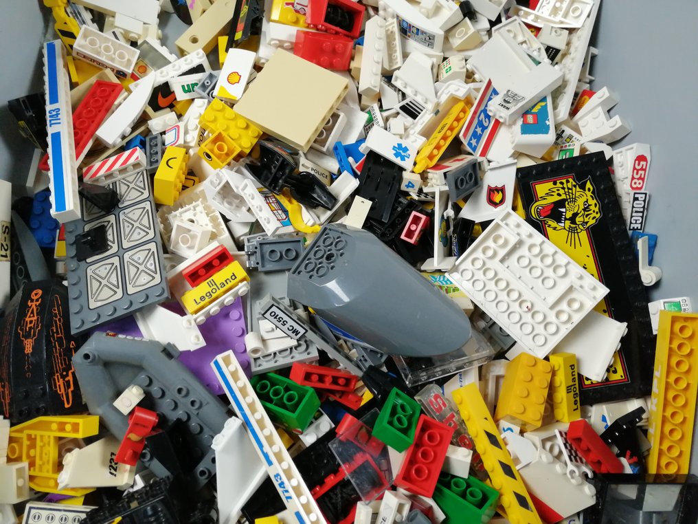 Lego - geen serie - van 1000 bedrukte stenen #3.2