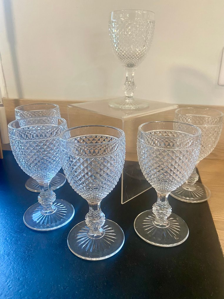 attributed to Baccarat - Ποτήρι κρασιού (6) - Κρύσταλλο #1.0