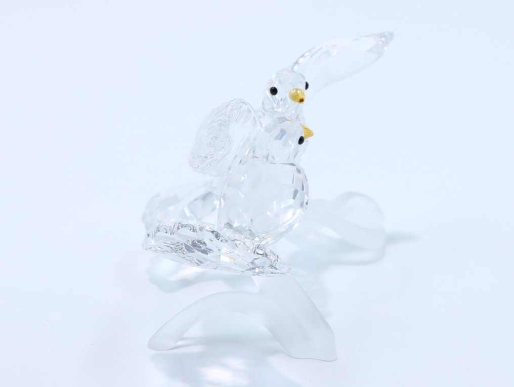 Figur - Swarovski - Tortelduiven 2004 (Boxed + Certificate) - Kristall #2.1