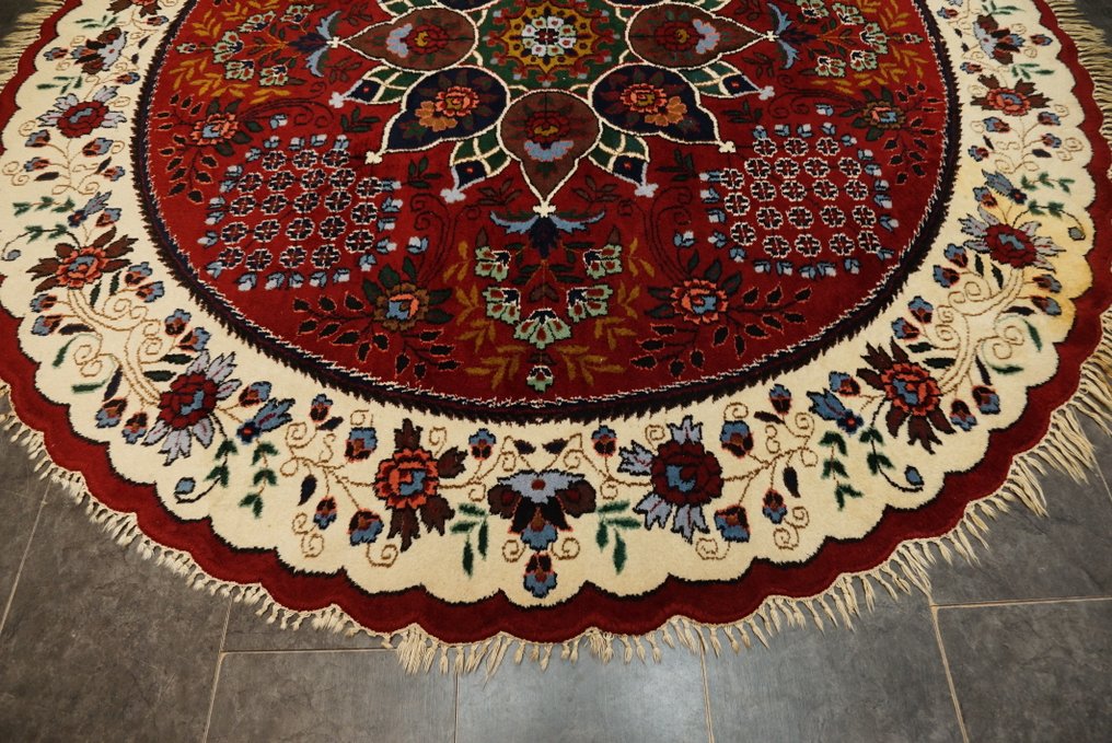 Runder Tabriz - Teppich - 253 cm - 253 cm #2.1