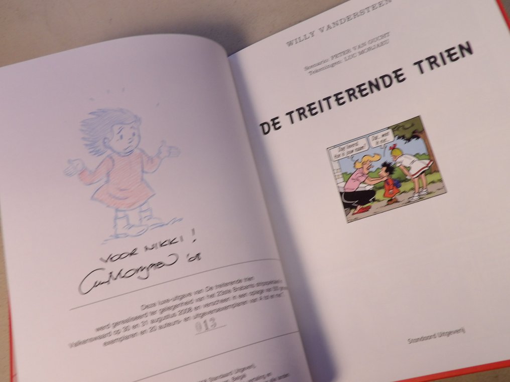 Suske en Wiske - De Treiterende Trien - luxe uitgave + fantekening - 1 x 豪华版 - 第一版 - 2008 #4.3