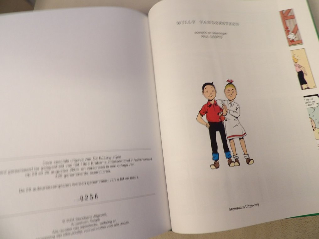 Suske en Wiske - De Efteling-Elfkes - Luxe HC met linnen rug - 1 Album - EO - 2004 #2.1