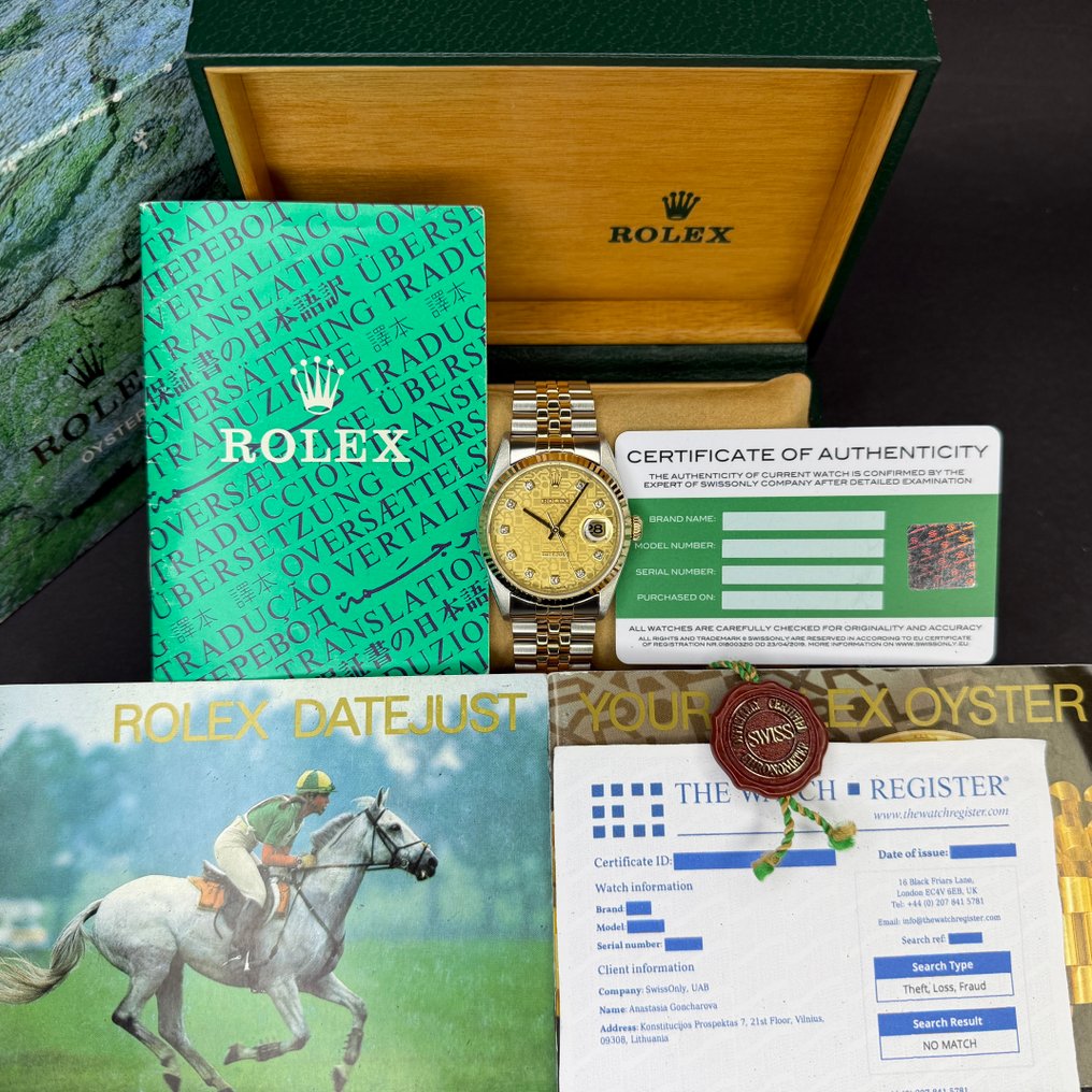 Rolex - Datejust - 16233 - Unisex - 1994 #1.0