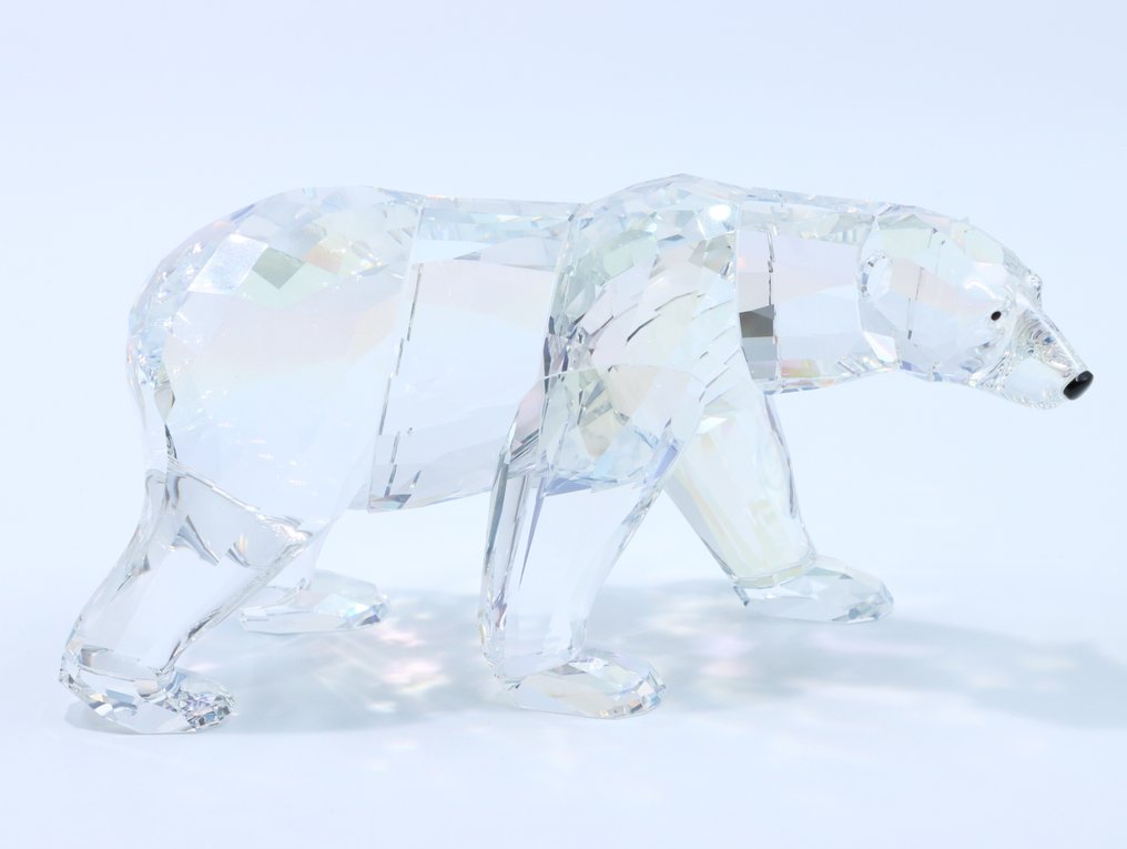 Figur - Swarovski -Jaarstuk 2011 Siku Polarbear & Plaquette (Boxed + Certificate) - Krystal #2.1