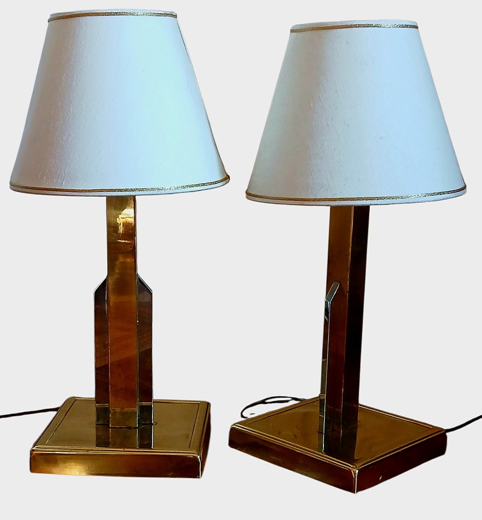 Hans Agne Jakobsson - Lampe de table (2) - Laiton doré #4.3