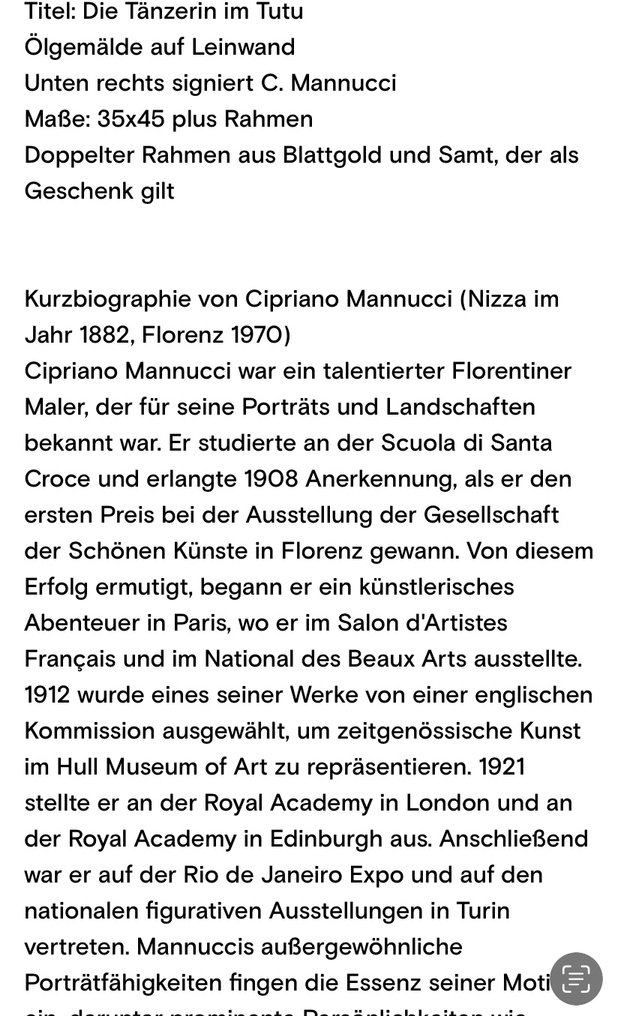 C. Manucci (XX-XXI) - Die Tänzerin im Tutu #3.2