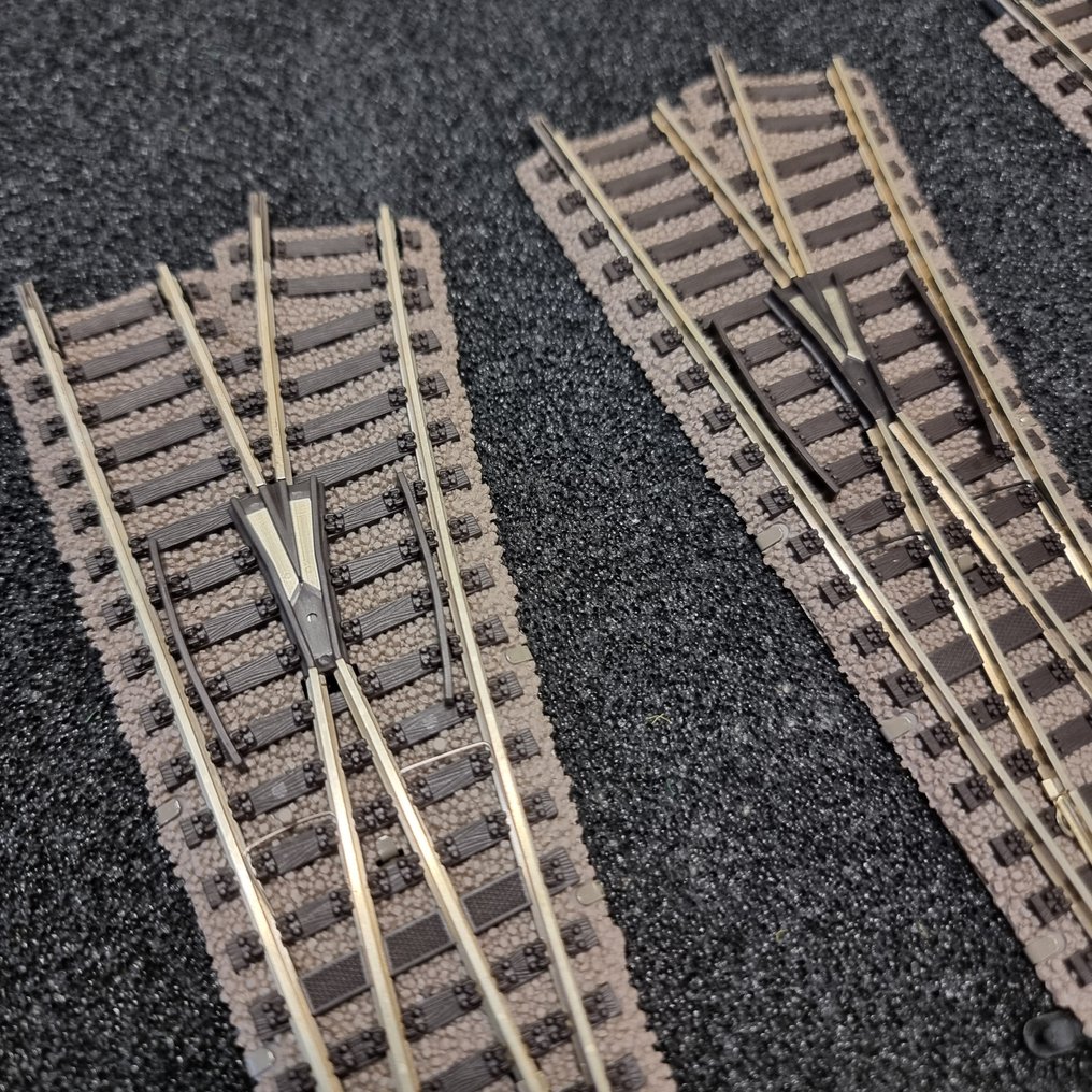 Fleischmann H0 - 6140 - Model train rail set (5) - New Pro switches on the right #3.2