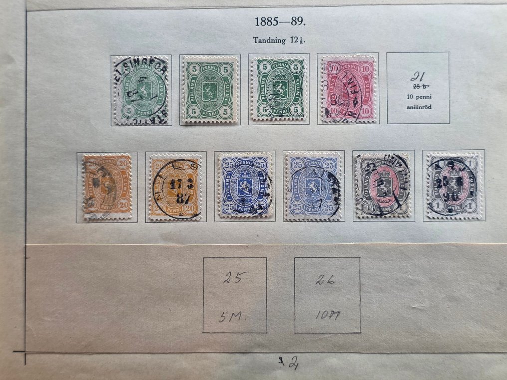 Finlanda 1860/1999 - Colecție într-un album #3.2