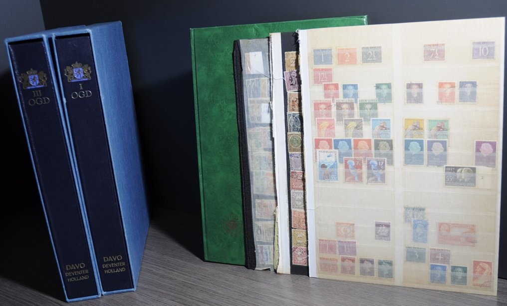 Dutch overseas territories  - Collection in diverse albums and stock books #1.0